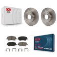 thumbnail image 1 of CMX Front Disc Brake Rotors and Ceramic Pads Kit for Car Hyundai Accent Kia Rio K8C-100276, 1 of 11