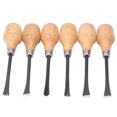 thumbnail image 3 of Wood Carving Chisel Kit, Wood Carving Chisel Tools Non Slip Closely Connect Steel Ergonomic Design Portable  for Carpenter for DIY Art Craft, 3 of 7