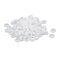 thumbnail image 1 of Unique Bargains Electrical Wire Gasket Rubber Grommets White 10mm Inner Dia 100pcs, 1 of 1