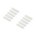 thumbnail image 1 of Unique Bargains 10Pcs 1 Ohm Resistors, 10W Ceramic Cement Resistor Power Cement Resistor Kit Tolerance 5% for Power Adapters Audio, 1 of 4