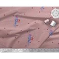 thumbnail image 2 of Soimoi Rayon Fabric Leaves & Lily Floral Print Fabric by the Yard 42 Inch Wide, 2 of 6