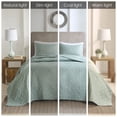 thumbnail image 4 of 510 Design Oakley 3 Piece Reversible Bedspread Set Seafoam Full/Queen, 4 of 4