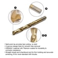 thumbnail image 2 of WorkPro Titanium Coated HSS Drill Bit Set-15 Piece,Plastic Case, 2 of 6