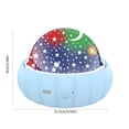 thumbnail image 3 of Night Light for Kids Star Shaped Projector, Light Projector, Multi-Color Projector, Star Shaped Night Light Projector, Children's and Adult Bedroom Space Light, Bedroom Decoration, 3 of 8