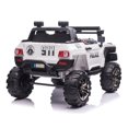 thumbnail image 3 of 12V Off Road 2 Seater Ride on Truck with Parental Remote Control for 3-8 Years (White), 3 of 6
