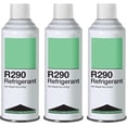 thumbnail image 1 of Réfrigérant Anti-Fuites R290 - Liquide à Chargement Vertical Auto-Obturant pour Canette - 8 oz, Lot de 3 - pour Utilisation avec Robinet de Canette Auto-Obturant 7/16â€ (Non Inclus) - pour Systèmes Conçus pour R290 - Fabriqué aux É.-U., 1 of 10