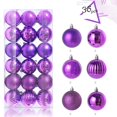 thumbnail image 2 of 36 Pcs Christmas Tree Decorations Christmas Tree Ornaments Christmas Tree Pendant Christmas Ornaments Set Christmas Ball Ornaments Christmas Decorations for Tree 1.18inch, 2 of 8