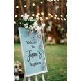 thumbnail image 4 of Darling Souvenir MADE WITH LOVE PersonalizedWelcomeSignFor Baptism,FlowerParty Supplies Great For Your Celebrations- 18x 12, 4 of 5