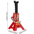 thumbnail image 3 of RC Car Simulation Jack Stands Lifting Jack RC Jack Adjustable Height Simulation Jack Stands 6 Ton 3 Ton RC Jack Stand Repair Tool 6 Ton Jack Stand Jack Stands, 3 of 4