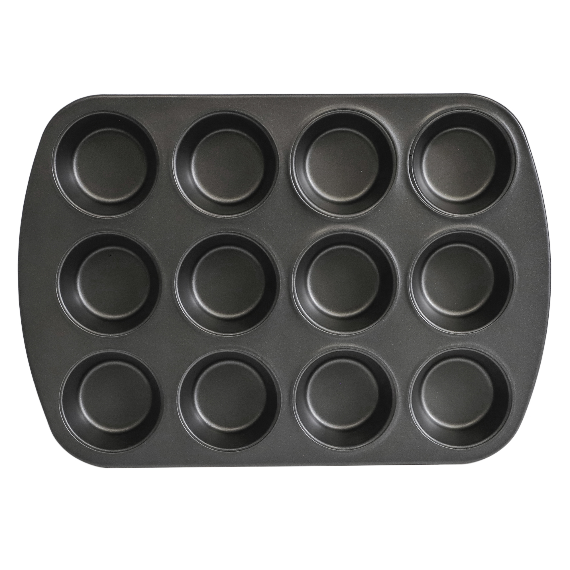 PILLSBURY ANTIADHÉSIVE 12 TASSES MOULE À MUFFINS ENSEMBLE - 2 MORCEAUX