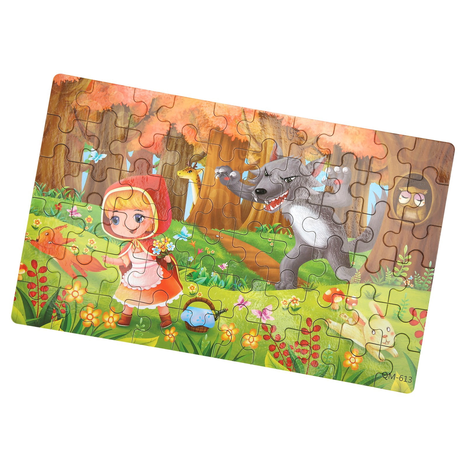 Senjay Jigsaw Puzzles, Children Puzzle 60pcs With Iron Box For Attract Children's Attention