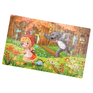 Senjay Puzzles de puzzle, Puzzle pour enfants 60pcs Avec boîte de fer pour attirer l'attention des enfants