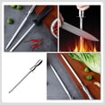 thumbnail image 4 of CIMAXIC Multi Purpose Cutter Sharpening Rod for Home Use with Steel Material and Ergonomic Handle Silver,11.81"X1.18"X1.18", 4 of 5