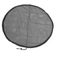 thumbnail image 1 of Bucket 2PCS Water Collection Mesh Cover Black Netting Screen Drawstring 37in Prevents Bugs  Protector For Rain Buckets Garden, 1 of 8