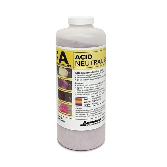 Absorbent Specialty Products ACID2-10 Acid Neutralizer, Purple