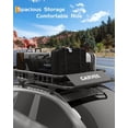 thumbnail image 2 of Yiwa Universal Rooftop Cargo Basket, 64" x 39" Steel Luggage Rack with 200 lb Load Capacity for SUVs, Trucks & Other Vehicles, 2 of 8