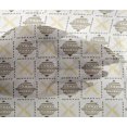 thumbnail image 4 of oneOone Viscose Chiffon Fabric Leaves & Geometric Block Print Fabric By The Yard 42 Inch Wide, 4 of 4
