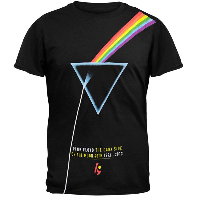Pink Floyd - Dark Side of the Moon 40th Subway T-Shirt