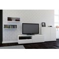 thumbnail image 3 of Nexera BLVD 60-inch TV Stand, White, 3 of 5