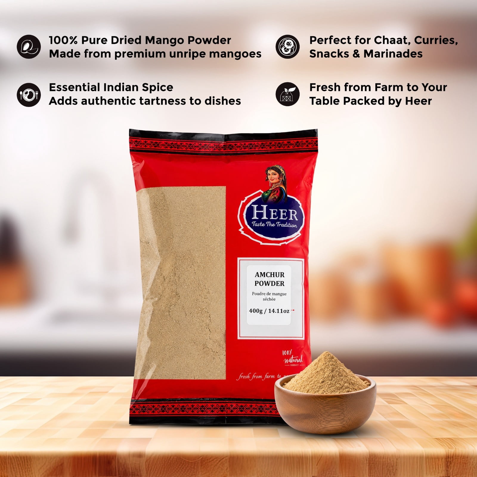 AMCHUR POWDER 400 GRAMS