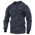 thumbnail image 1 of Rothco Long Sleeve Digital Camo T-Shirts - Midnight Digital Camo, Large, 1 of 2