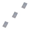 thumbnail image 2 of Baohd Extension Strap Bra Extender Buckle 3 Rows 3 Hooks Women Multicolor Lengthened Band Lingerie Replacement Intimates silver gray 3Set, 2 of 6