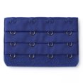 thumbnail image 1 of INSPIRE CHIC Femmes Dames 3 Rangées 4 Crochets sous-Vêtements Rallonge de Soutien-Gorge Rallonge de Bretelle Bleu Foncé, 1 of 5