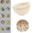 thumbnail image 1 of Bird for Cage - Handwoven Bird Accessory Crafted for Parrots Budgies Durable Natural Materials Safe Enclosure}{end start# s# Bird designed for cage environments offering secure shelter and enrichment, 1 of 7