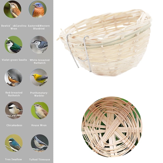 Bird for Cage - Handwoven Bird Accessory Crafted for Parrots Budgies Durable Natural Materials Safe Enclosure}{end start# s# Bird designed for cage environments offering secure shelter and enrichment
