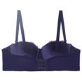 thumbnail image 3 of Women‘s Sexy Embroidered Support Bra  Oversized Adjustable Bra   French Style, 3 of 3