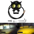 thumbnail image 4 of DYNWAVECA External Car Lights Double Lamp Beads, IP67 Waterproof, DC12V-80V ,LED Lights , For SUV Car Vehicle, Motorcycle - Bracket, 4 of 10