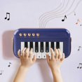 thumbnail image 4 of Portable Mini Piano Keyboard for Kids - 15-Key Electronic Musical Toy with Microphone, Early Education Instrument for Beginners Ages 3-6, Encourages Music Exploration, 4 of 6
