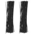 thumbnail image 1 of Miangastore Bread Ties Black 1000Pcs 7.86X0.07X0.04In, 1 of 8