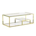 thumbnail image 1 of Home Gear Gold Coffee Table, 1 of 1