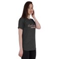 thumbnail image 1 of Inkmeso Womens Quote Top Drink Happy Thoughts Graphic Print Tee T-Shirt, 1 of 7