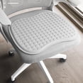 thumbnail image 1 of Ice Silk Cushion, Summer Breathable Cool Seat Cushion, Office Sedentary Chair Cushion, Buttocks Cushion, Cloth Material, 4D Breathable Protrusions, Machine Washable, 1 of 7