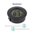 thumbnail image 3 of 5-pack Hygrometer Thermometer Digital LCD Monitor Humidity Meter Gauge for Humidifiers Dehumidifiers ,Fast Response, 3 of 5