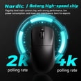 thumbnail image 3 of Vxe Dragonfly R1 Pro Max Wireless Bluetooth Mouse Lightweight Paw3395 2KHz Intelligent Speed X Low Delay Fps Gaming Mouse Gift, 3 of 7