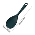 thumbnail image 3 of Non-Stick Silicone Rice Spoon Heat Resistant Kitchen Utensil for Rice Cooker, Food Grade Flexible Spatula with Hanging Hole, 3 of 6