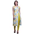 thumbnail image 1 of Bimba Robe Kurti Longue Imprimée Tunique Droite Robes pour Femmes Haut Indien, 1 of 6