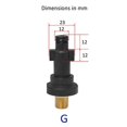 thumbnail image 1 of 1pc Pressure Washer Adapter Foam Nozzle Fittings Foam Generator Pressure Adapter Car Washing Accessories G, 1 of 5