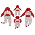 thumbnail image 4 of Pyjamas de Noël Assortis pour la Famille Combinaison à Manches Longues pour Adultes Enfants Bébé, 4 of 6