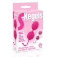 thumbnail image 1 of The 9's S-kegels Silicone Balls - Pink, 1 of 2