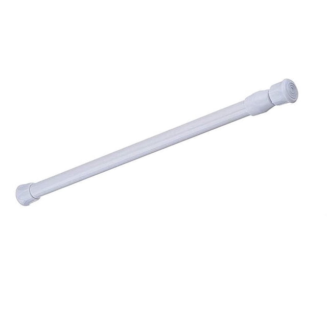 Tension Rods 4 Pack Adjustable Spring Steel Cupboard Bars Tension Curtain Rod