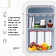 thumbnail image 3 of 0 to 65 degrees Celsius ool and Heat Mini Fridge, 8L Portable Beauty Fridges with Dimmable Light, Car DC12v Socket,  Lighter Cable, Small Refrigerator for Home Car Makeup, 3 of 8