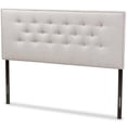 thumbnail image 1 of Baxton Studio Windsor Tufted King Panel Headboard in Grayish Beige, 1 of 6