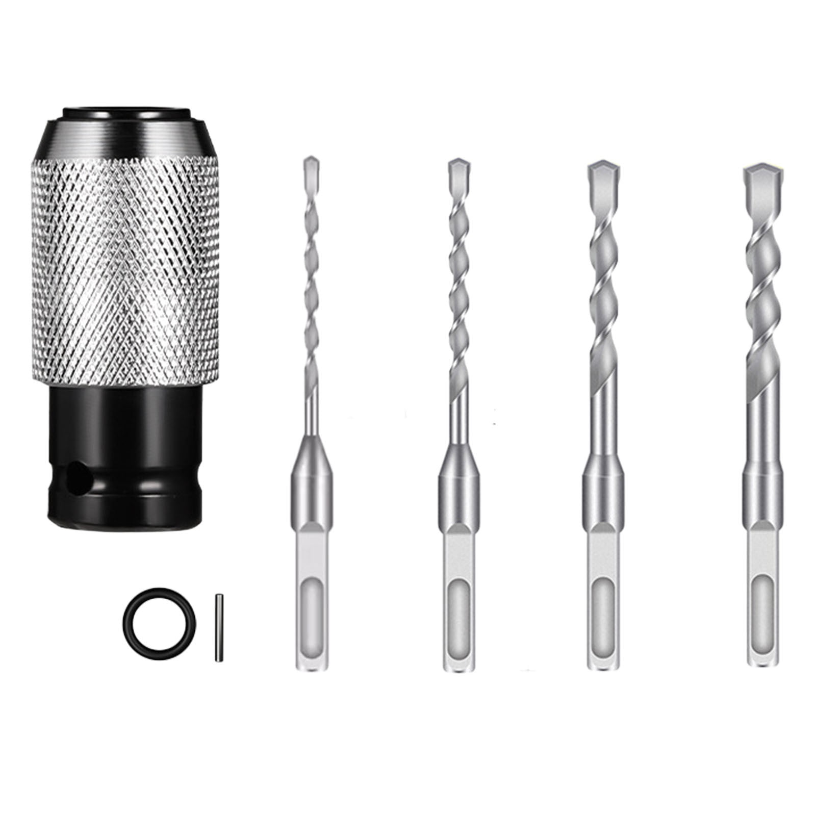 Drill Bit Adapter Set Quick Release Converter for Power Drills and Tools