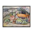 thumbnail image 1 of Designart Paysage grec au large de la côte de la mer Égée ART MURAL À CADRE FLOTTÉ, 1 of 4