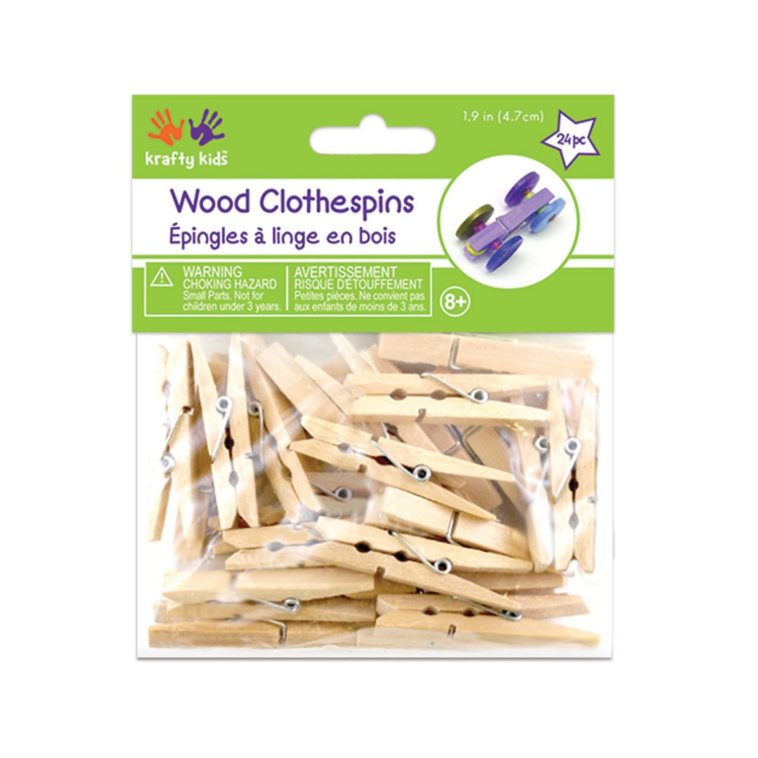 2" Clothespins