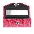 thumbnail image 4 of lionlar Étui en Cuir pour Rouge à Lèvres Boîte de Rangement avec Miroir pour Sac à Main Rouge Rose, 4 of 5